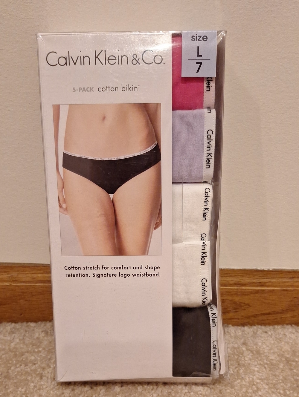 Calvin Klein 5-Pack Cotton Bikini Underwear Set